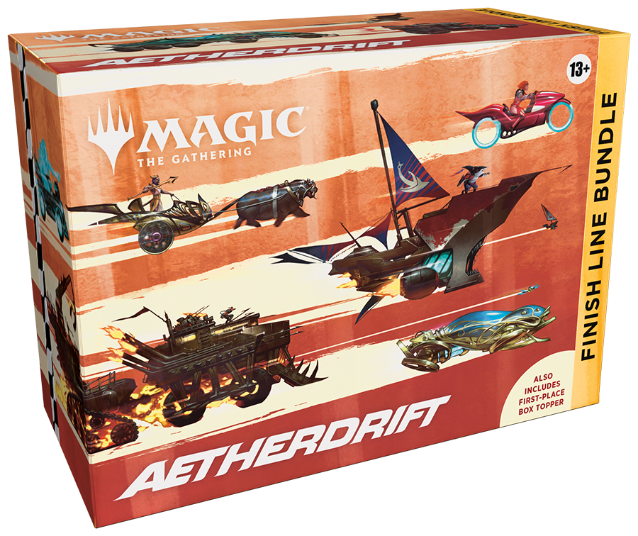 MTG TCG Aetherdrift Finish Line Bundle By Wizards of the Coast