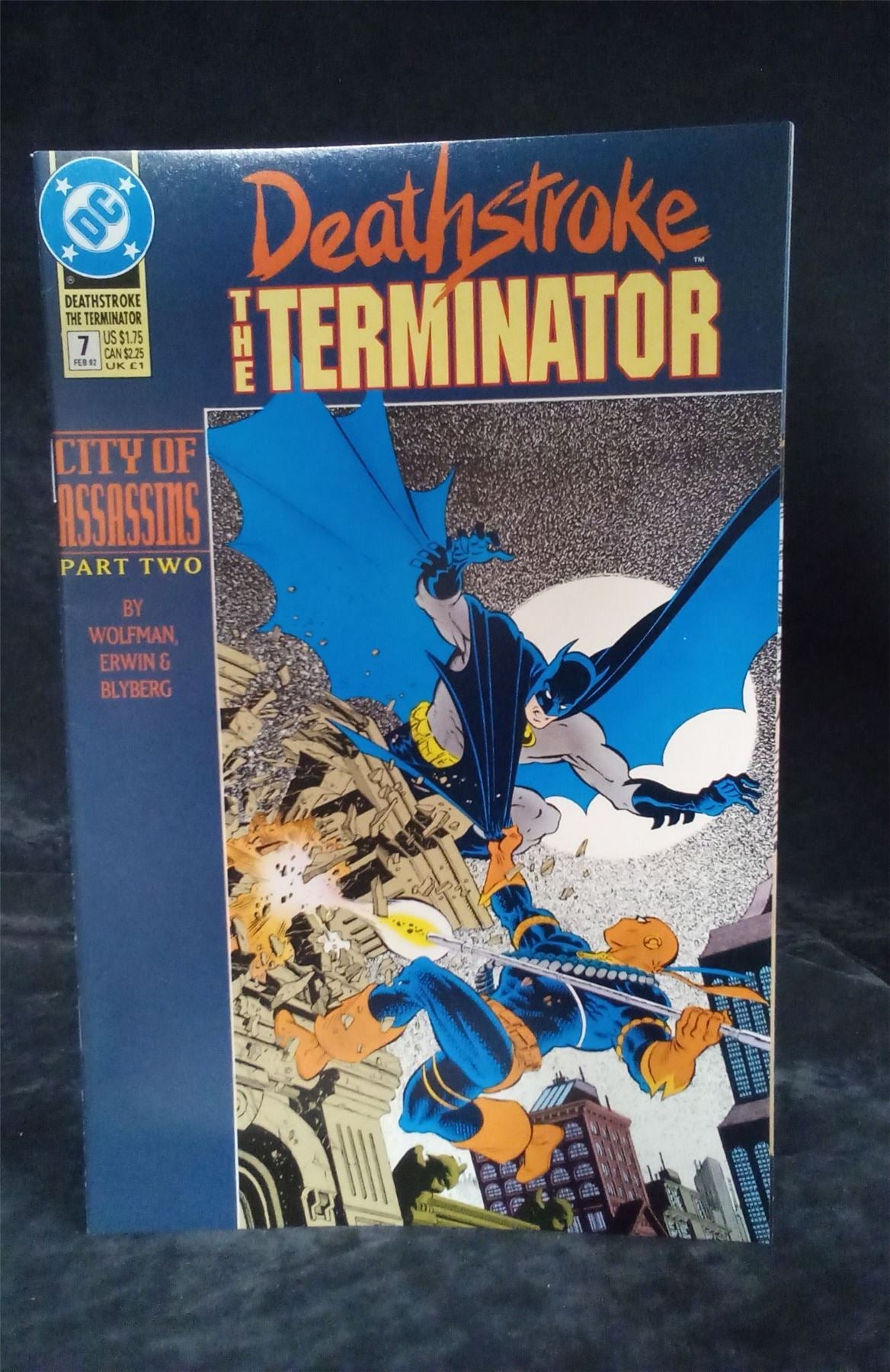 Deathstroke the Terminator #7 1992 DC Comics Comic Book