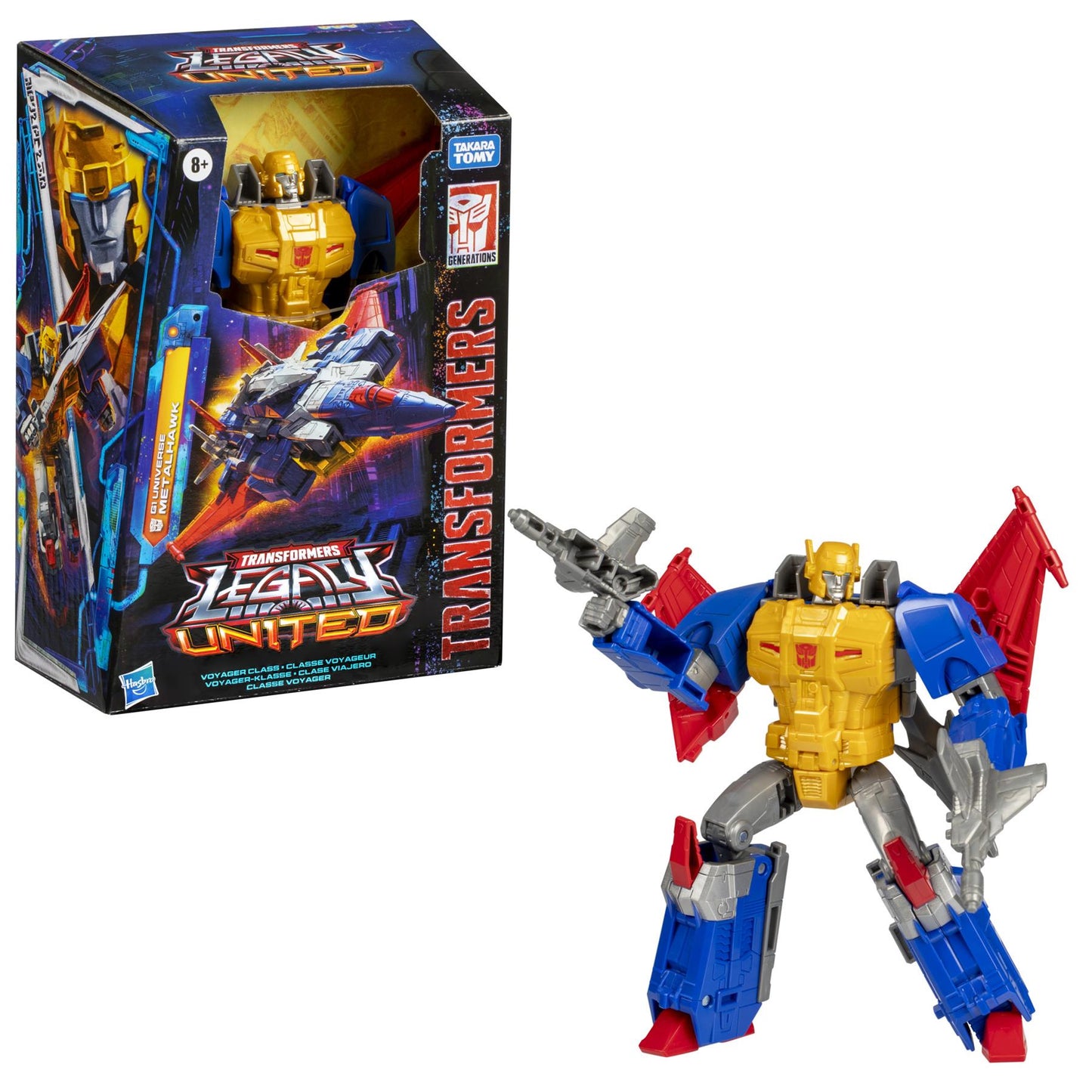 Transformers Gen Legacy G1 Voy Metalhawk Action Figure