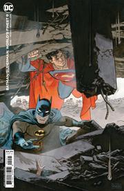 Batman Superman Worlds Finest #9 Cvr B Paolo Rivera Card Stock Var DC Comics Comic Book