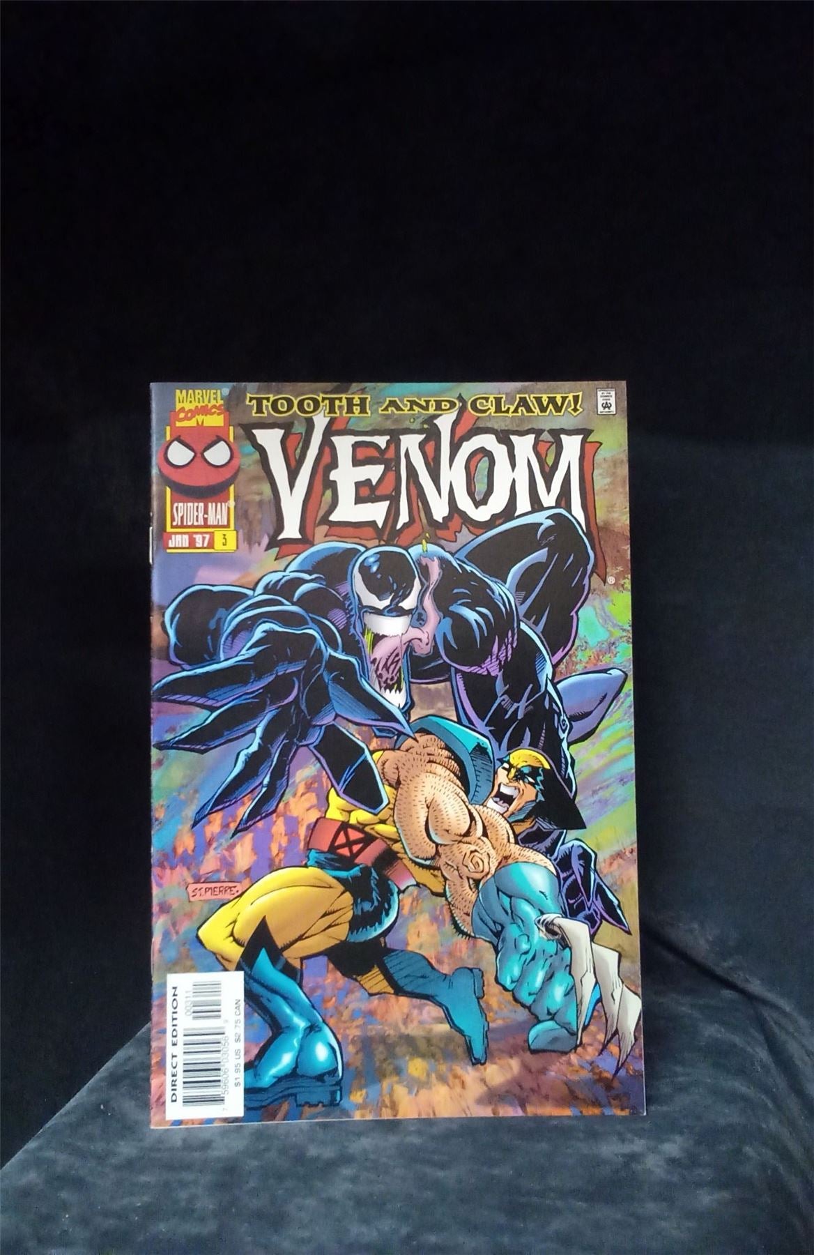 Venom: Tooth and Claw #3 1997 Marvel Comics Comic Book