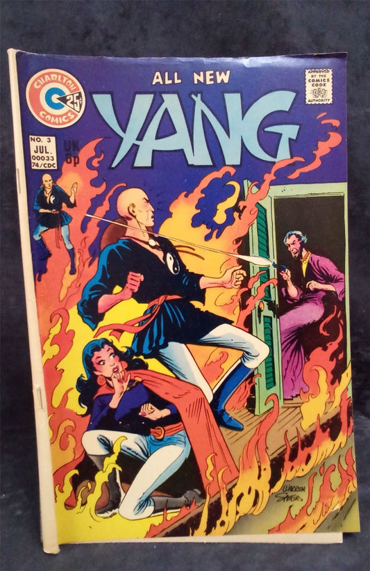 Yang #3 1974 charlton Comic Book