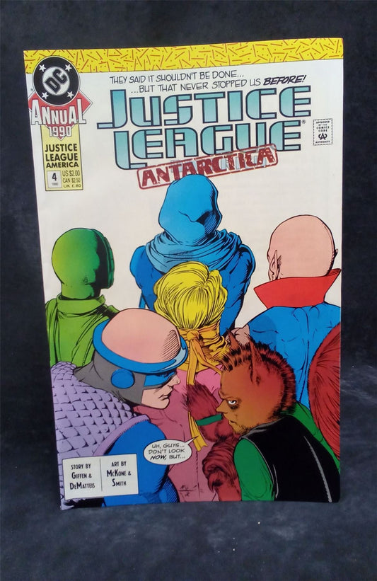 Justice League America Annual #4 1990 DC Comics Comic Book