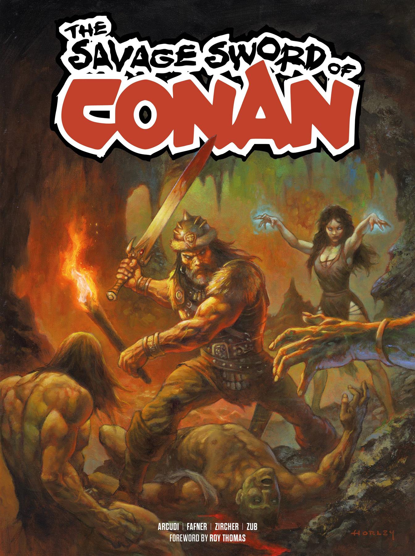 Savage Sword Of Conan #5 (of 6) Cvr B Horley (mr) Titan Comics Comic Book