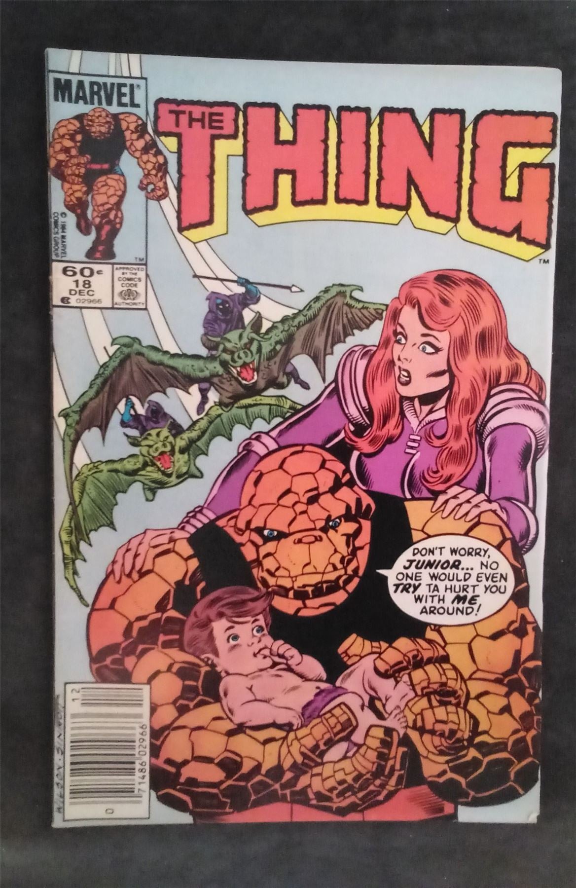 The Thing #18 1984 marvel Comic Book