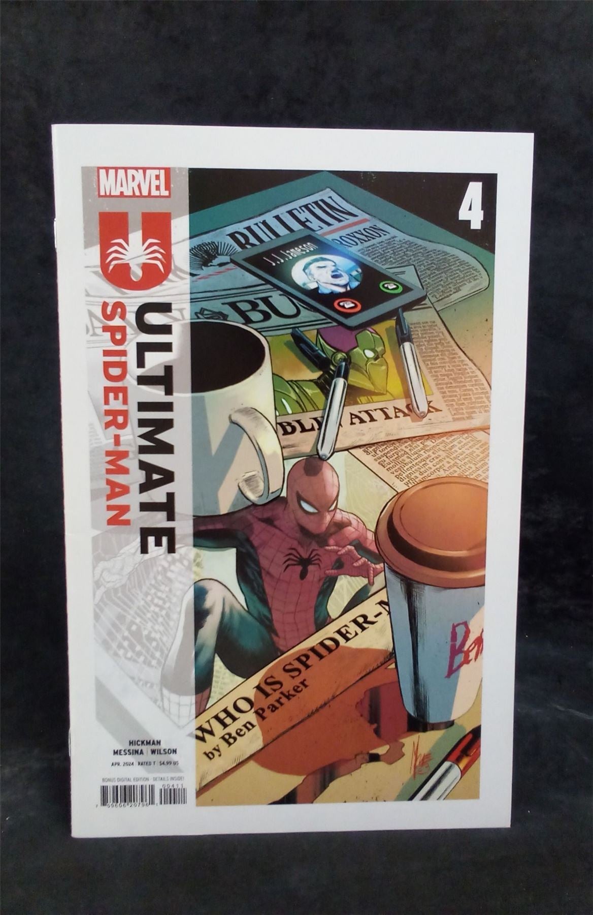 Ultimate Spider-Man #4 2024 Marvel Comics Comic Book