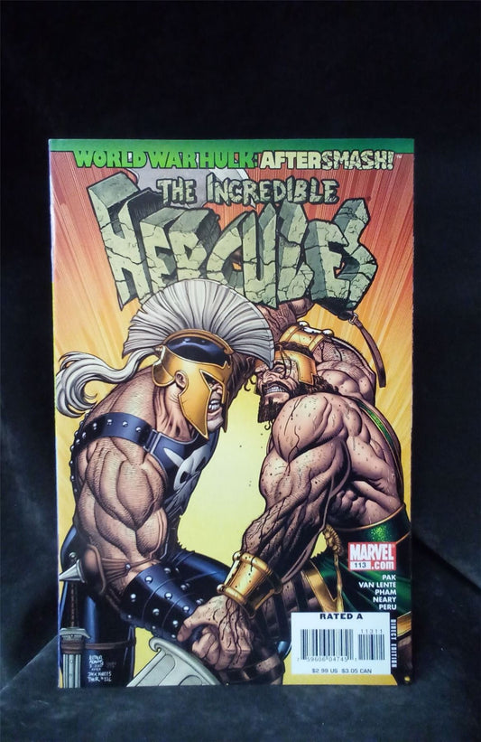 Incredible Hercules #113  2008 Marvel Comic Book