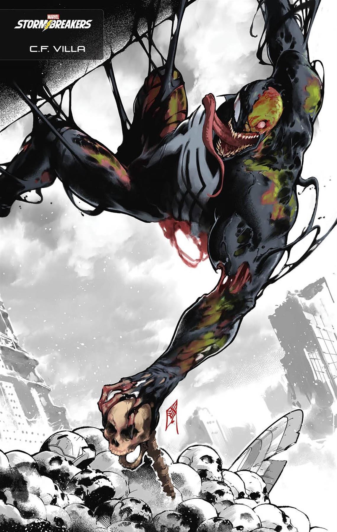 Venom #26 Cf Villa Stormbreakers Var (Cf Villa Stormbreakers Var) Marvel Prh Comic Book 2023