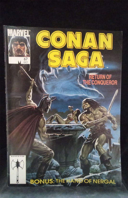 Conan Saga #67 1992 Marvel Comics Comic Book