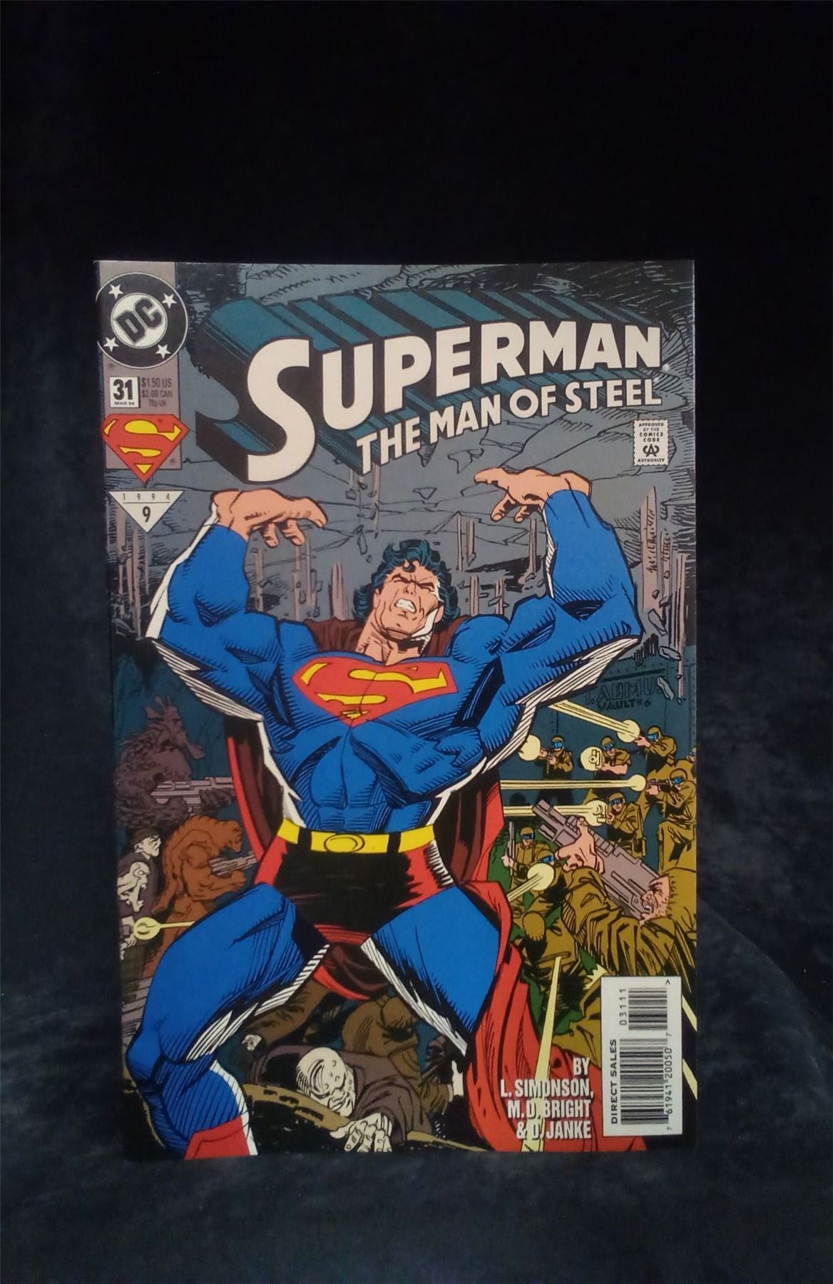 Superman: The Man of Steel #31 1994 DC Comics Comic Book