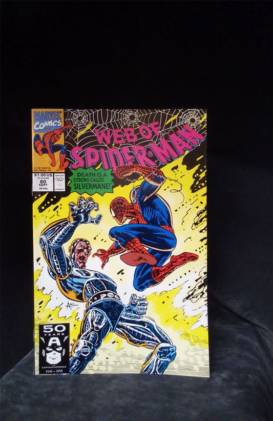 Web of Spider-Man #80 1991 Marvel Comics Comic Book