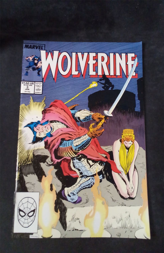 Wolverine #3 1989 marvel Comic Book