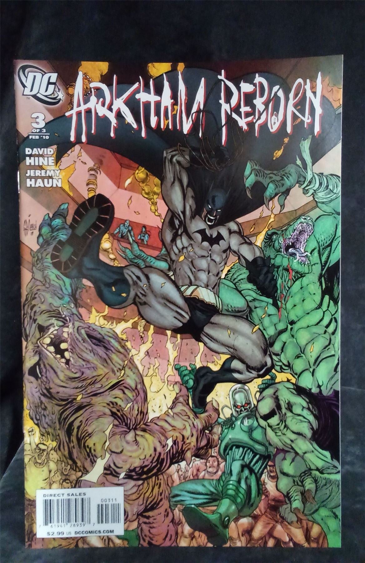 Arkham Reborn #3 2010 DC Comics Comic Book