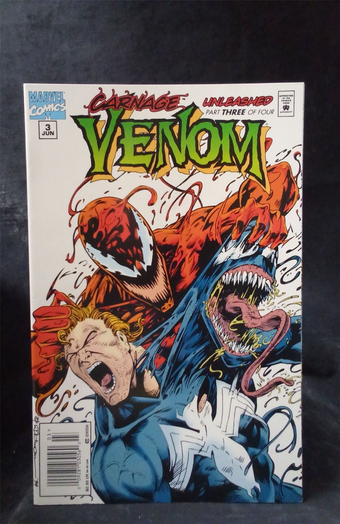 Venom: Carnage Unleashed #3 1995 Marvel Comics Comic Book