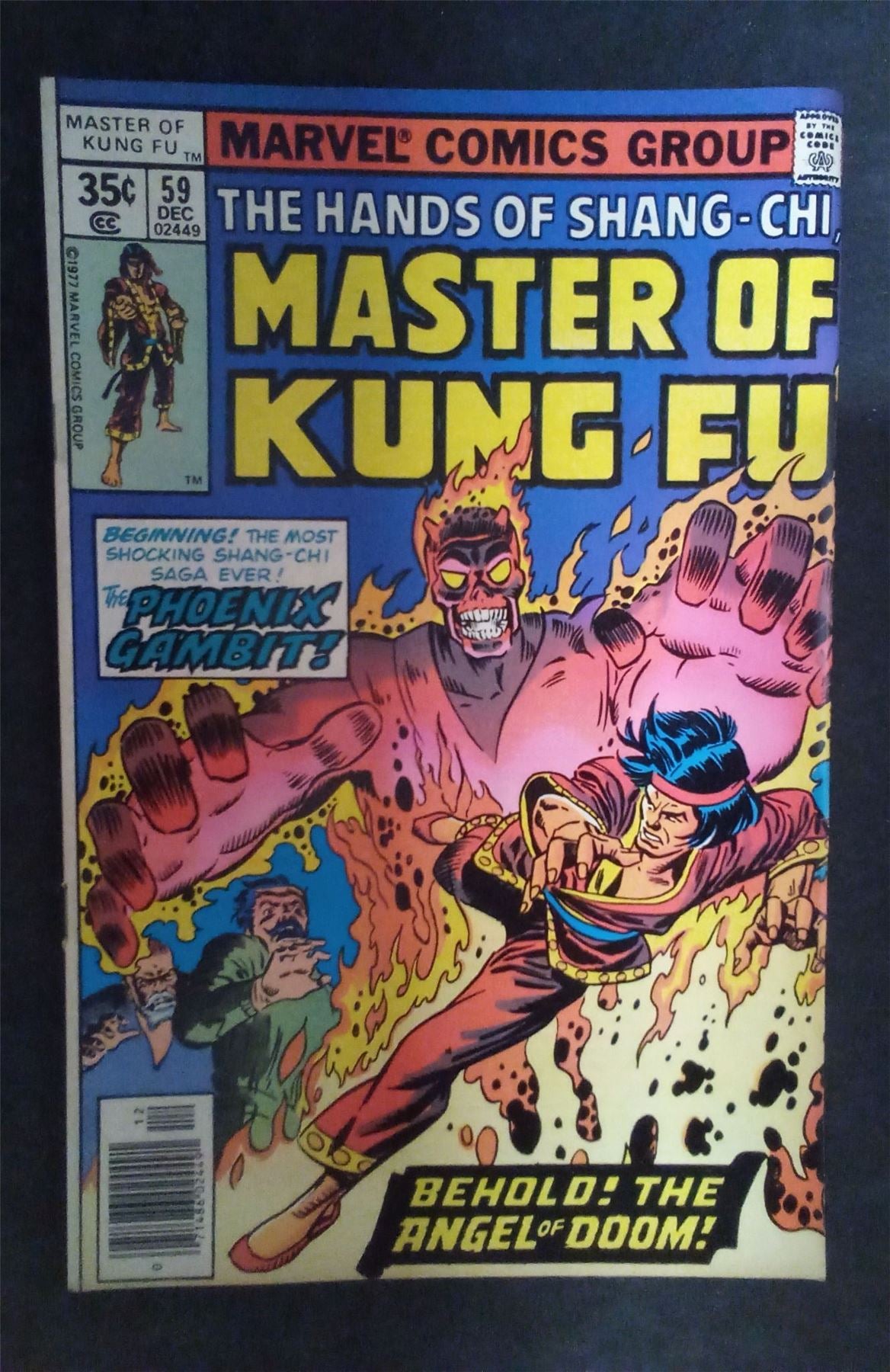Master of Kung Fu #59 1977 marvel Comic Book