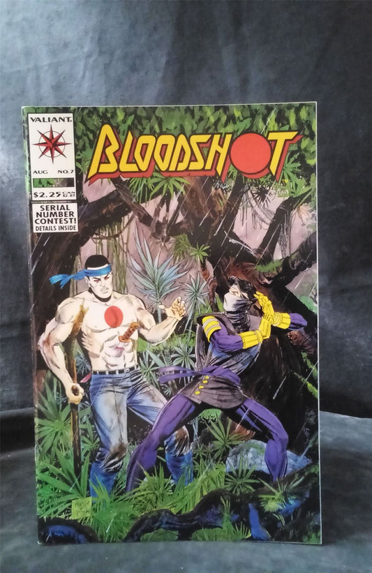 Bloodshot #7 1993 valiant Comic Book