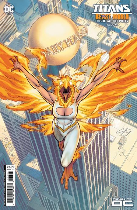 Titans Beast World Tour Metropolis #1 (one Shot) Cvr B Clayton Henry Card Stock Var DC Comics Comic Book