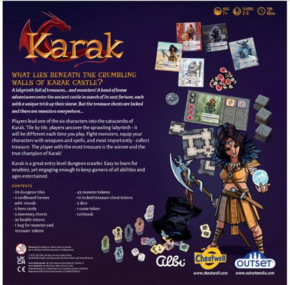 Karak By Outset Media Board Game