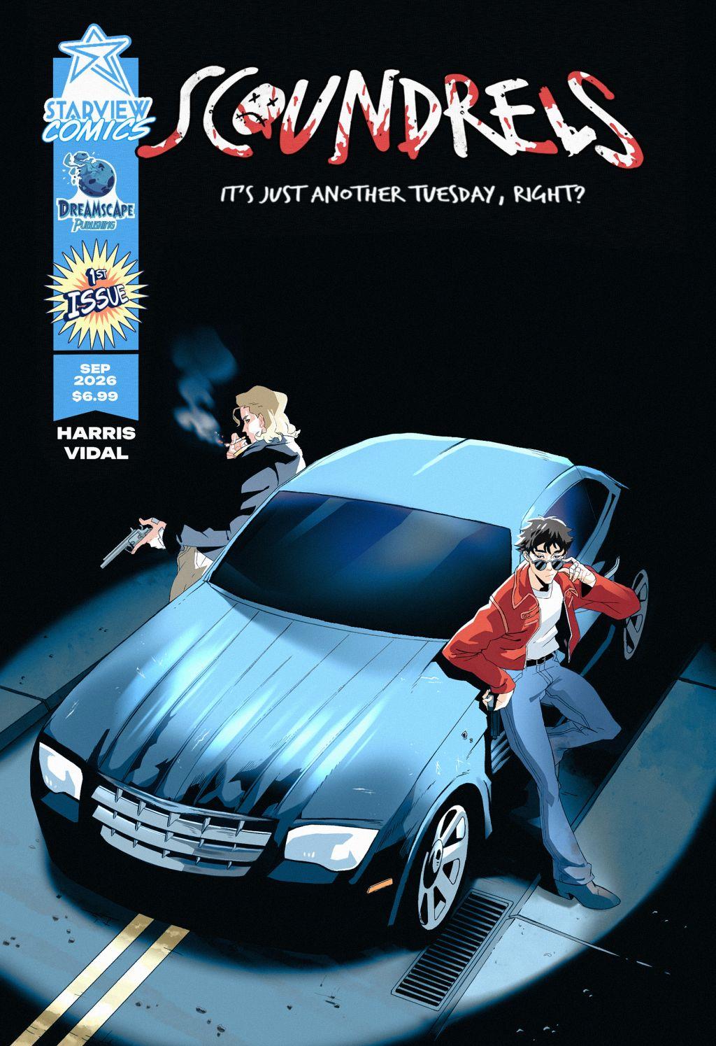 SCOUNDRELS #1 Cover A Dreamscape Publishing Comic Book