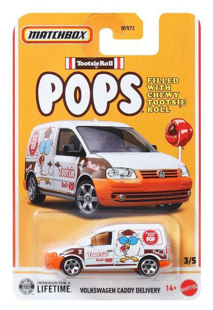 Matchbox Candy 2026- TootsieRoll Pops Volkswagen Caddy Delivery by Mattel