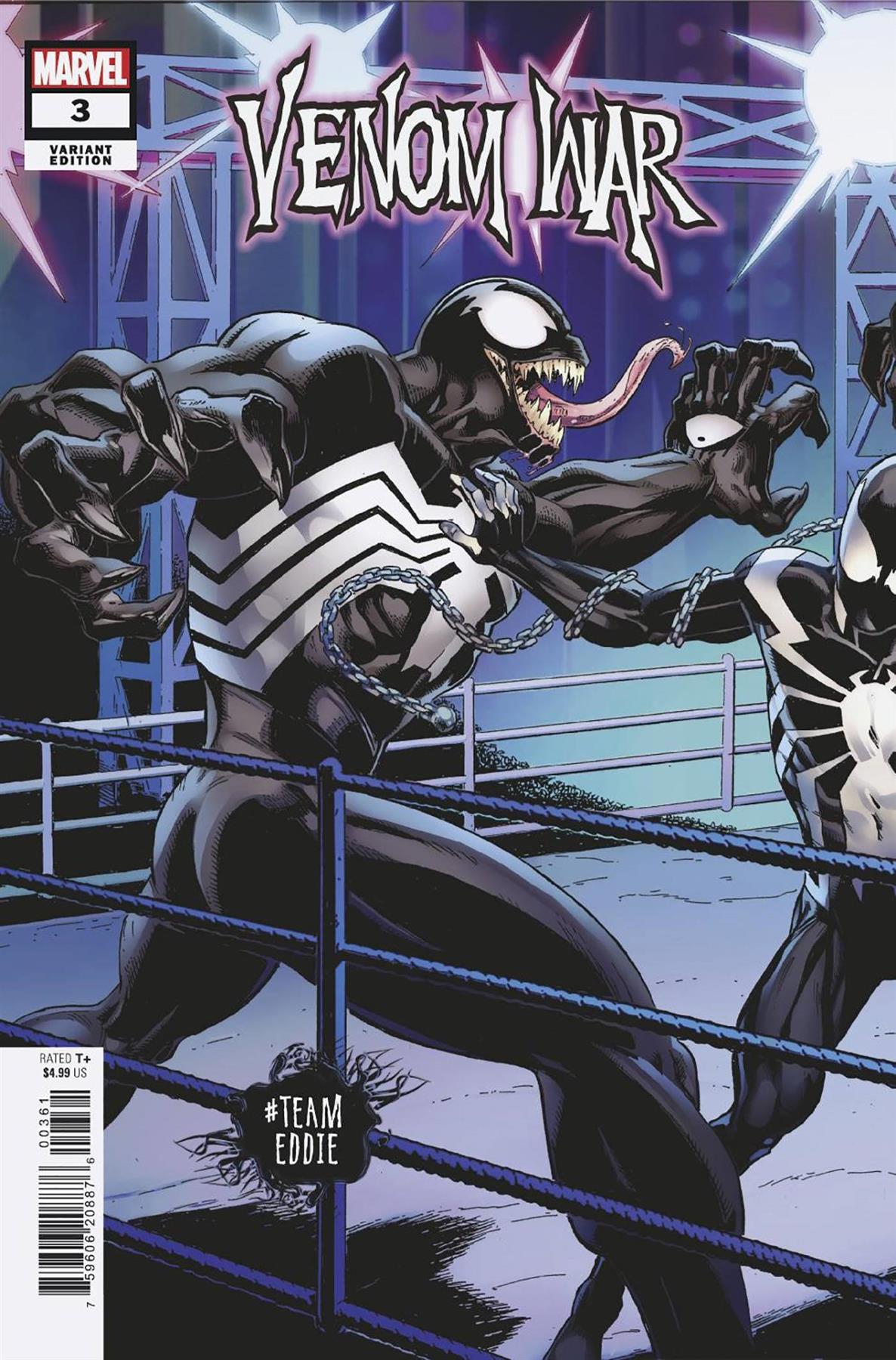 Venom War #3 Mark Bagley Team Eddie Var Marvel Prh Comic Book 2024