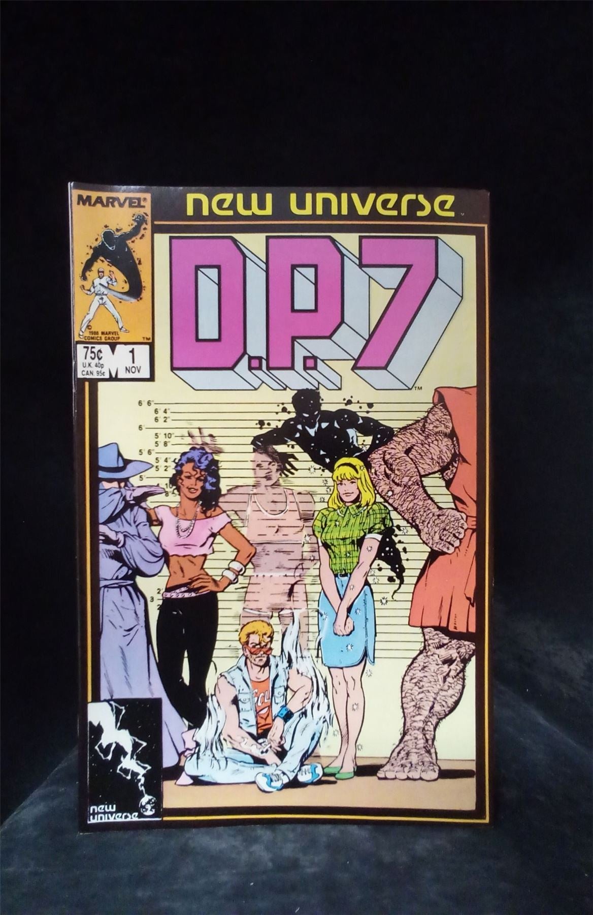 D.P.7 #1 1986 Marvel Comics Comic Book