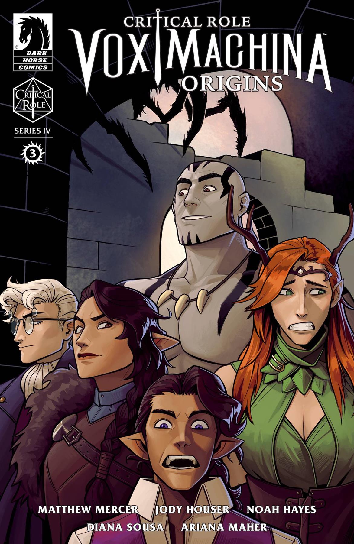 Critical Role Vox Machina Origins Iv #3 Dark Horse Prh Comic Book