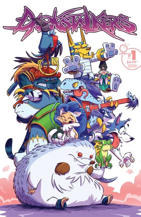 DARKSTALKERS X STREET FIGHTER BLOOD THRONE #1 (ONE SHOT) CVR C DAX GORDINE VAR  Previously FOC'd on 4/28/2025  UDON Entertainment Comic Book 2025