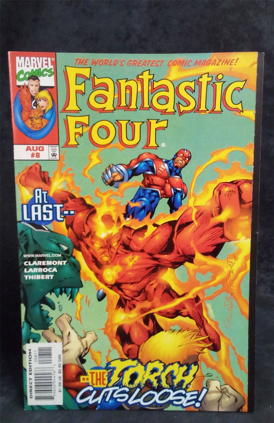 Fantastic Four #8 1998 Marvel Comics Comic Book