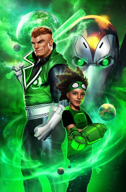 GREEN LANTERN CORPS #3 CVR B DAVE WILKINS CARD STOCK VAR  DC Comics Comic Book 2025