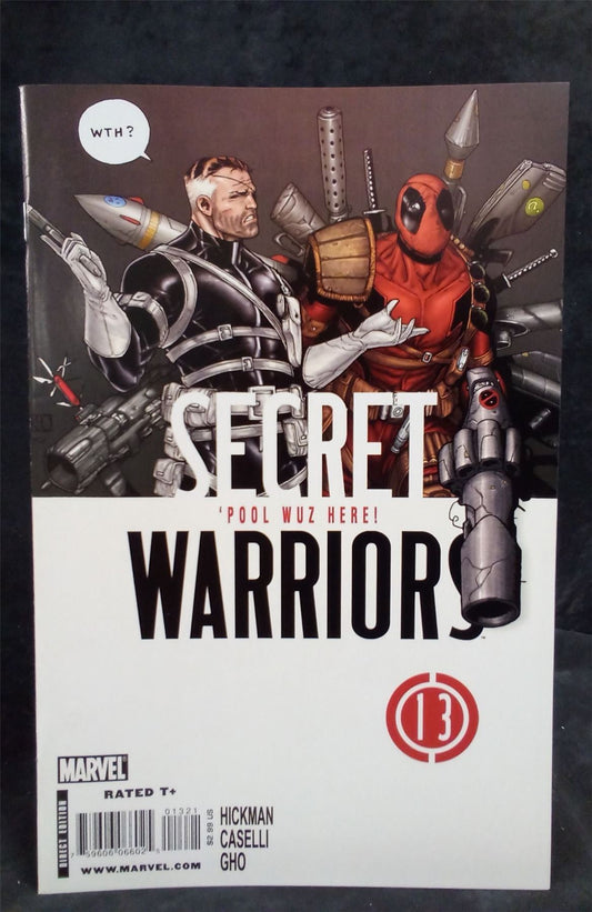 Secret Warriors #13 Variant Cover 2010 Marvel Comics Comic Book