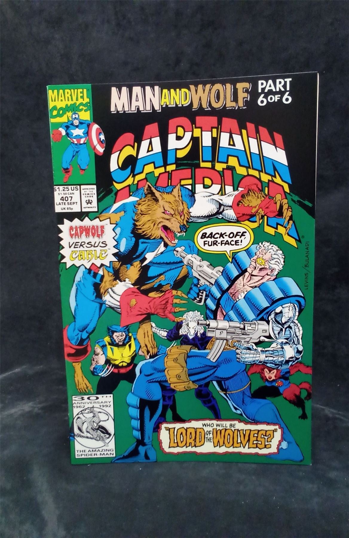 Captain America #407 1992 Marvel Comics Comic Book