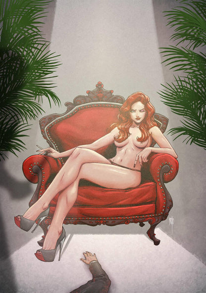 Heat Seeker Combustion Gun Honey Series #4 Cvr H Brao Unique Titan Comics Comic Book