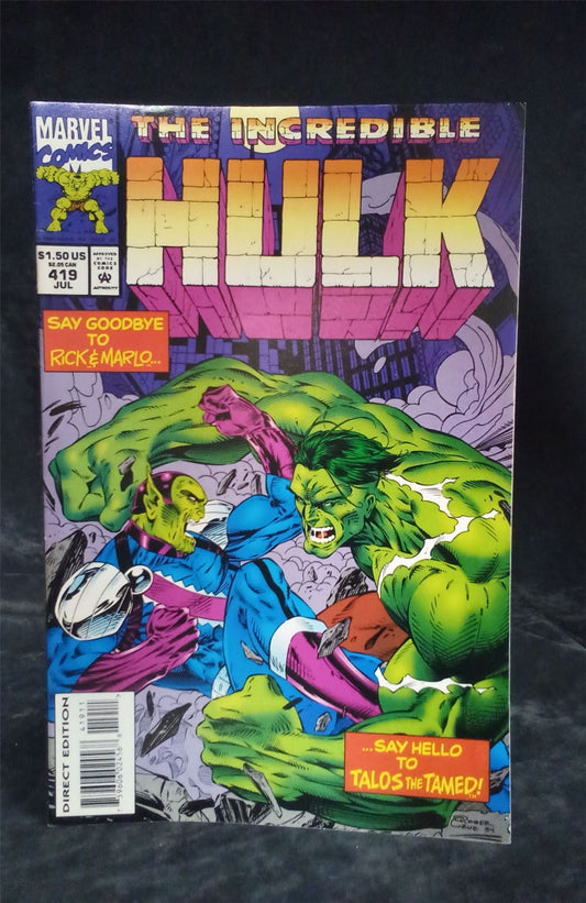 The Incredible Hulk #419 1994 Marvel Comics Comic Book