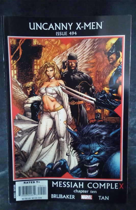 The Uncanny X-Men #494 2008 Marvel Comics Comic Book