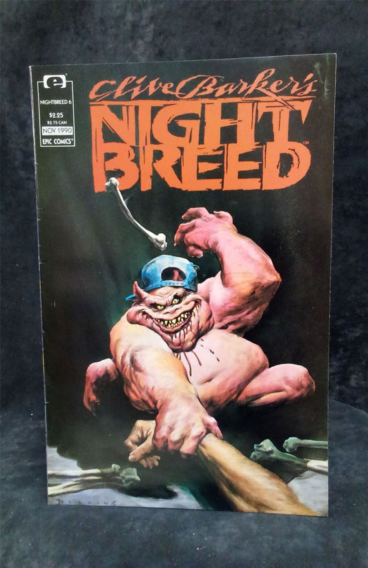 Clive Barker's Night Breed #6 1990 epic Comic Book