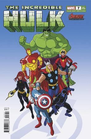 Incredible Hulk #7 Tim Levins Avengers 60th Var (Tim Levins Avengers 60th Var) Marvel Prh Comic Book 2023