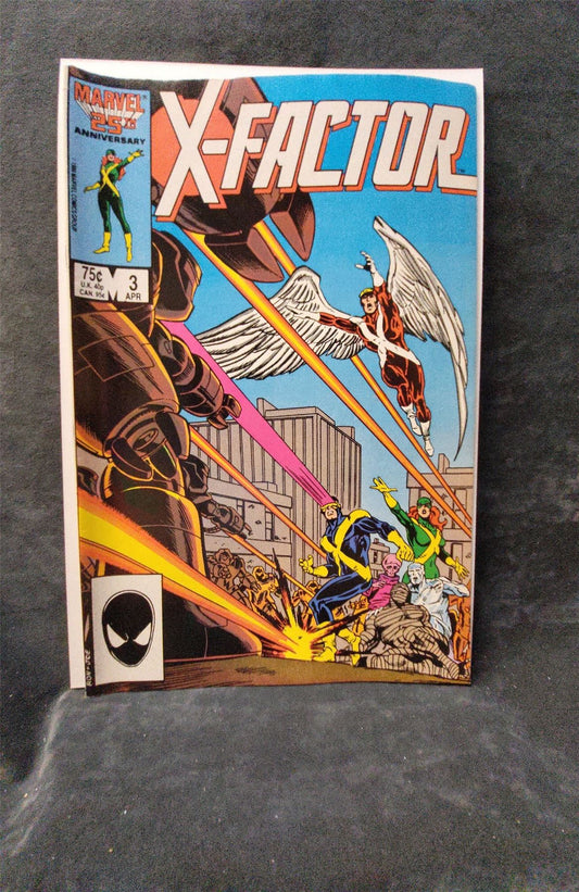 X-Factor #3 Direct Edition 1986 marvel Comic Book