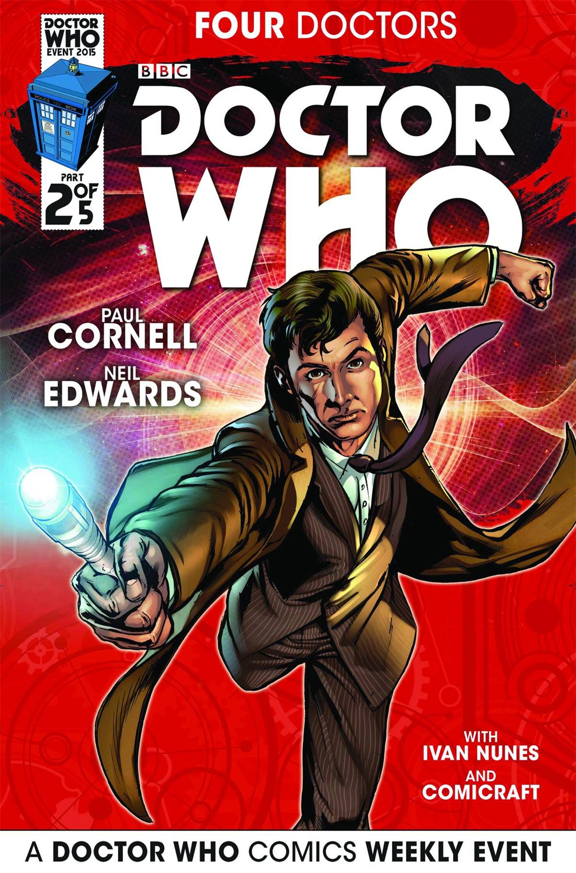 Doctor Who 2015 Four Doctors #2 (Reg Edwards) Titan Comics Comic Book