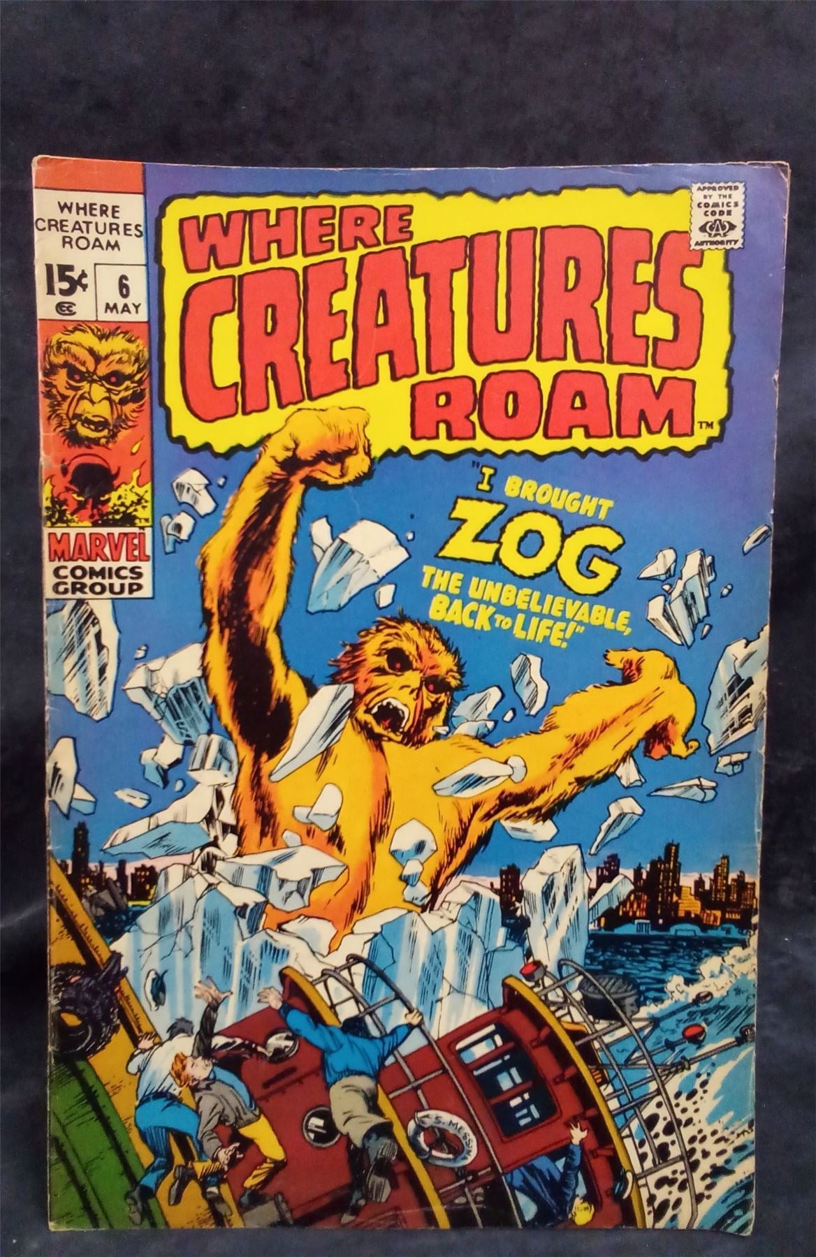 Where Creatures Roam #6 1971 Marvel Comics Comic Book