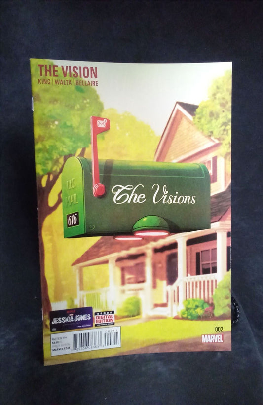 Vision #2 Mike Del Mundo Variant 2016 Marvel Comics Comic Book
