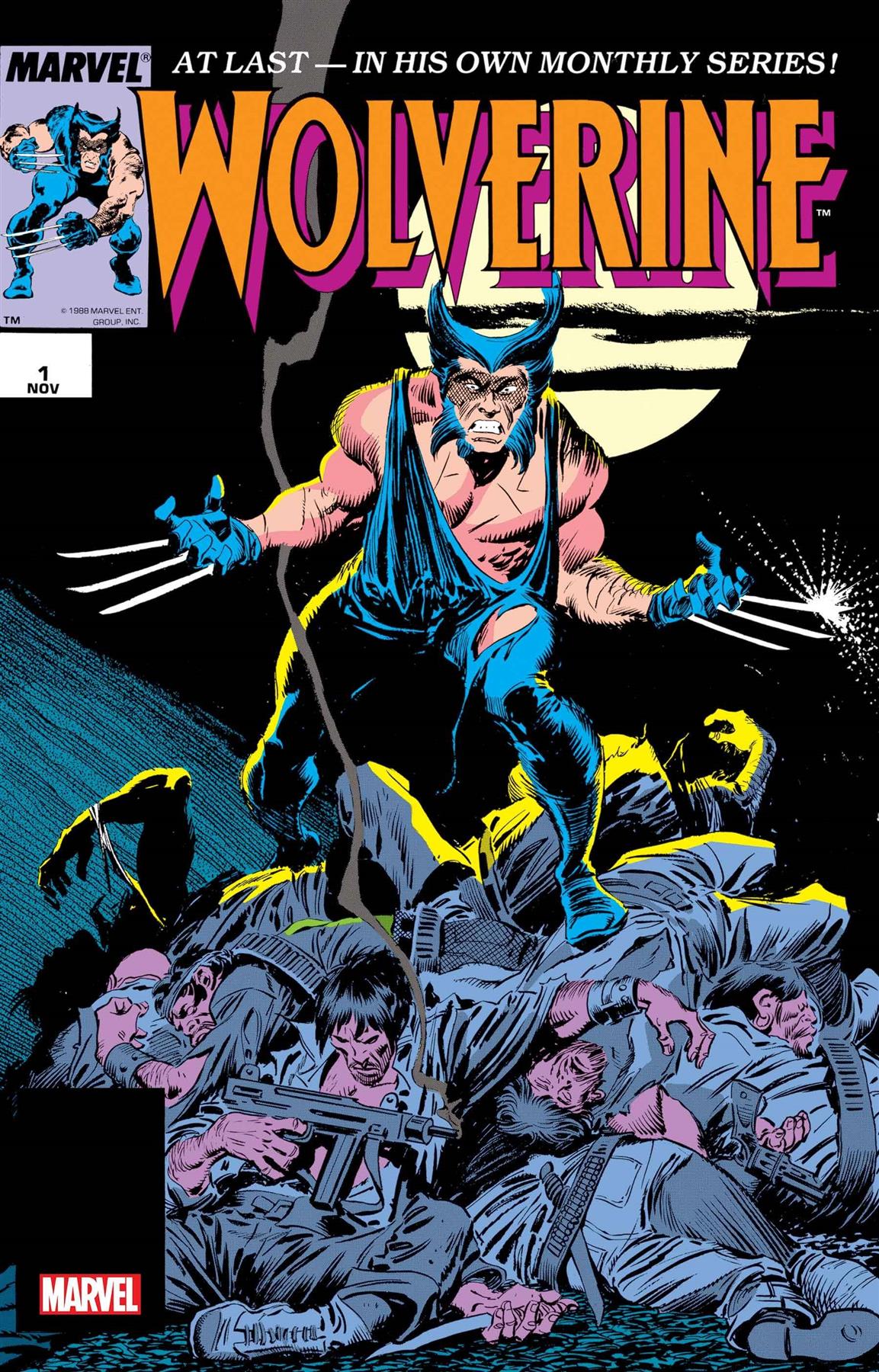 Wolverine Claremont Buscema #1 Facsimile Ed New Ptg () Marvel Prh Comic Book 2024