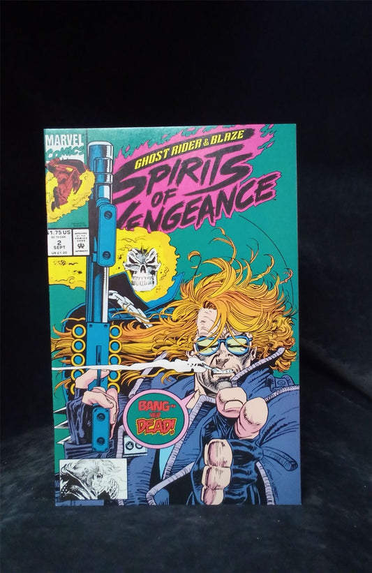 Ghost Rider/Blaze: Spirits of Vengeance #2 1992 Marvel Comics Comic Book