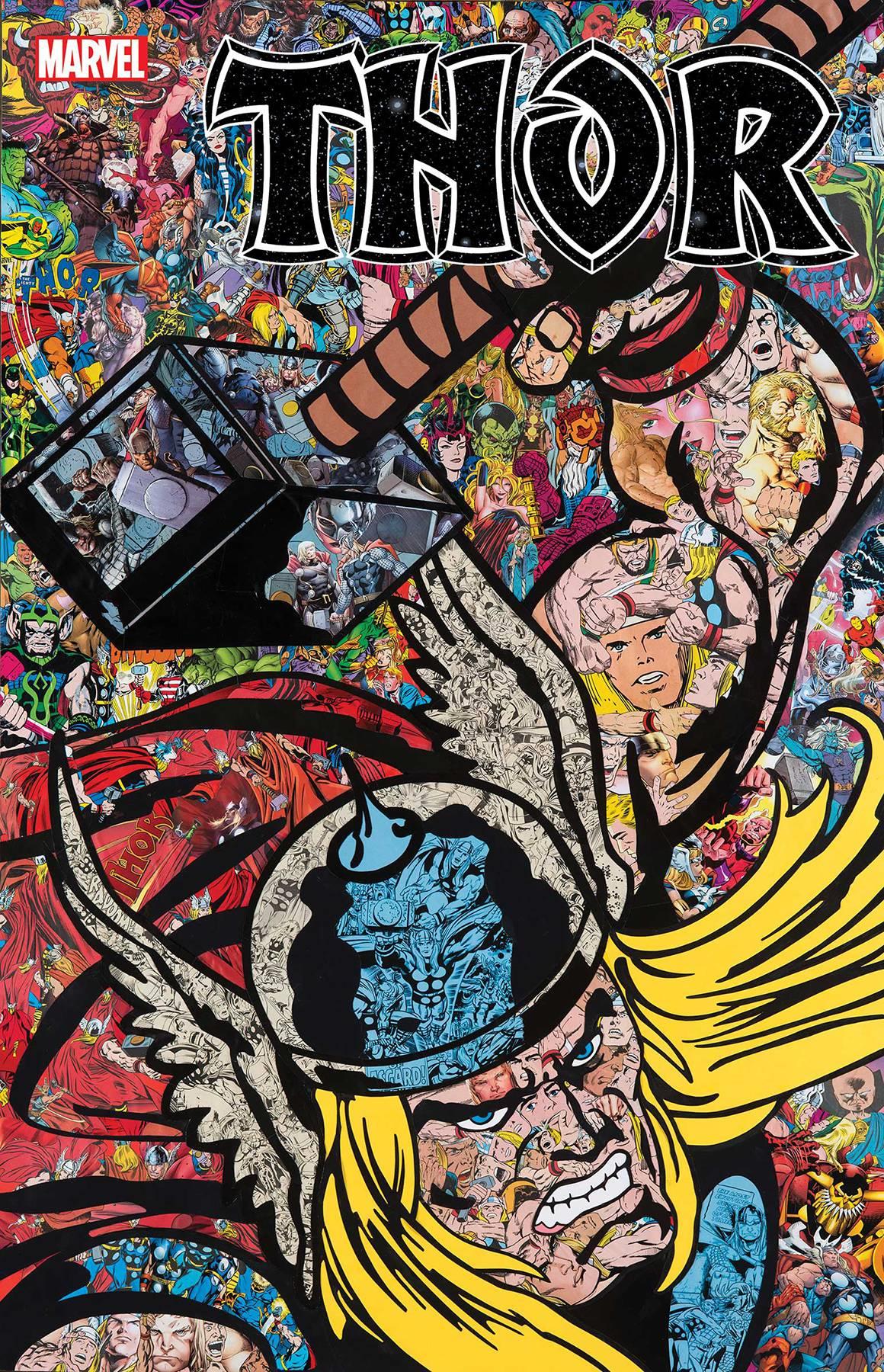 Thor #1 (Mr Garcin Collage Var) Marvel Comics Comic Book