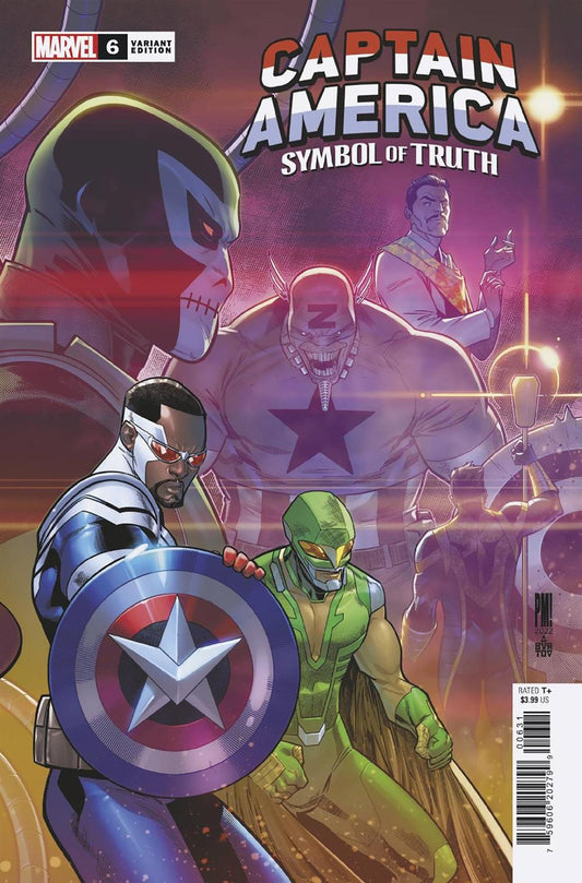 Captain America Symbol Of Truth #6 Medina Connecting Cover V (Medina Connecting Cover Var) Marvel Prh Comic Book 2022