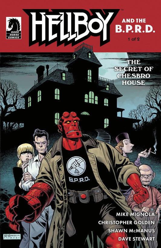 Hellboy & Bprd Secret Of Chesbro House #1 (of 2) Cvr A Mcman Dark Horse Comics Comic Book
