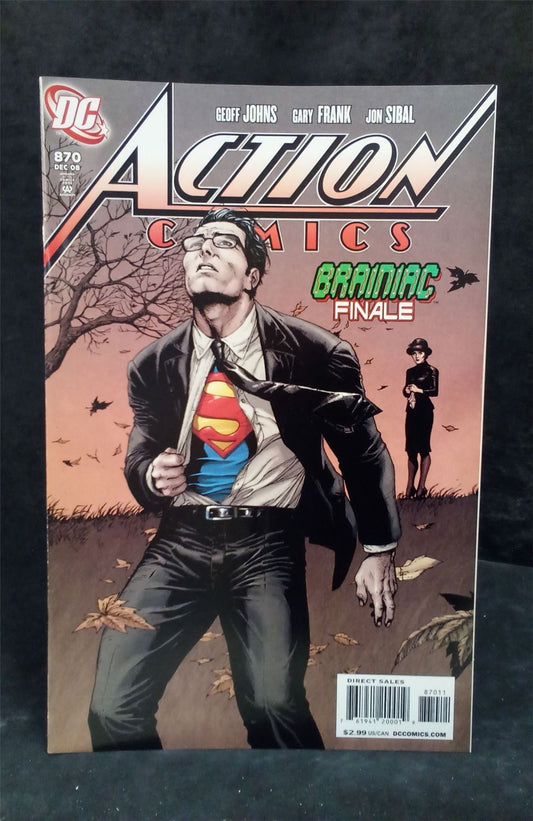 Action Comics #870 Direct Edition 2008 DC Comics Comic Book