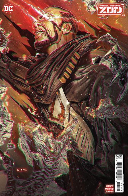 Kneel Before Zod #5 (of 12) Cvr C John Giang Card Stock Var DC Comics Comic Book