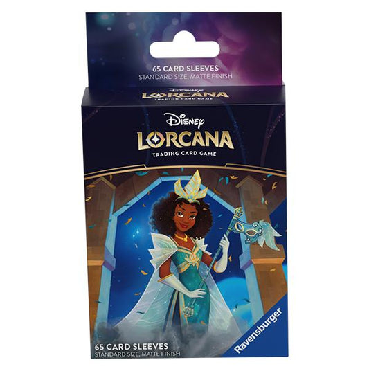 Disney Lorcana Shimmering Skies Card Sleeves Tiana TCG