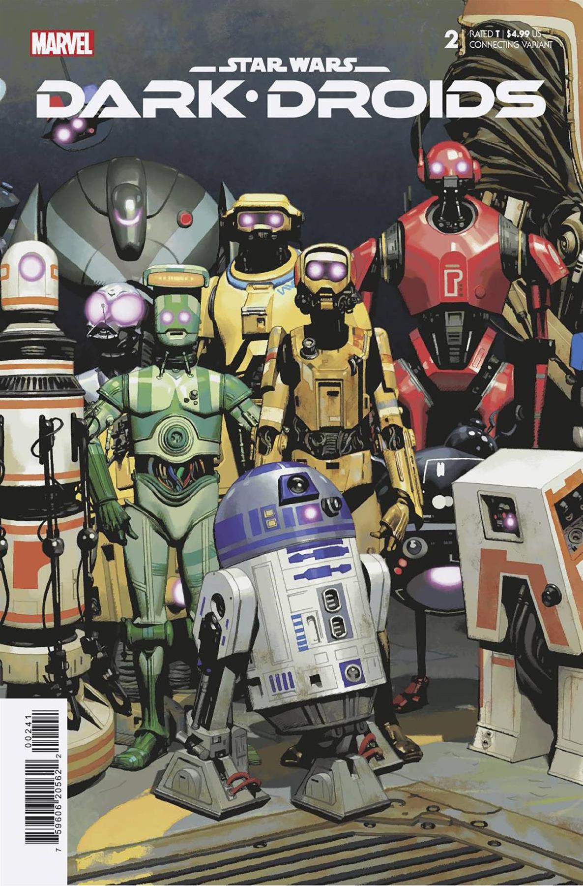 Star Wars Dark Droids #2 Casanovas Droids Connect Var (Casanovas Droids Connect Var) Marvel Prh Comic Book 2023